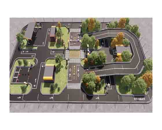 智能網(wǎng)聯(lián)車(chē)路協(xié)同仿真教學(xué)實(shí)訓(xùn)沙盤(pán)