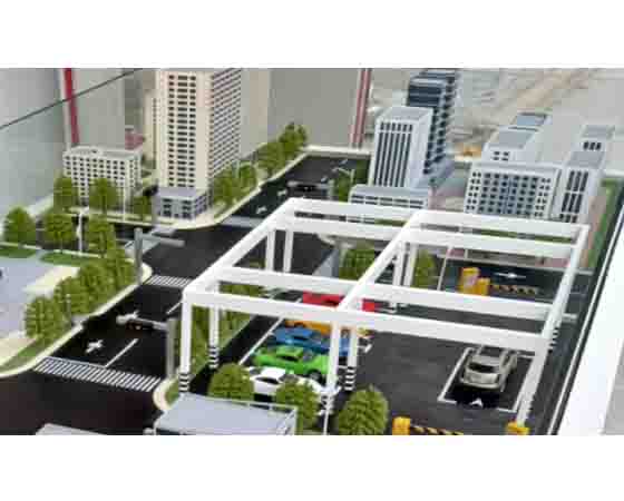 智能化沙盤模型信號(hào)測(cè)試